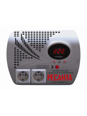 Однофазный цифровой стабилизатор Ресанта ACH-1000Н2/1-Ц