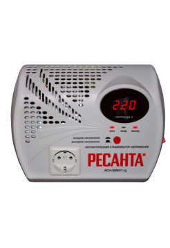 Однофазный цифровой стабилизатор Ресанта ACH-500Н/1-Ц