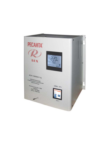 Стабилизатор напряжения Ресанта АСН 10000 Н/1-Ц Lux
