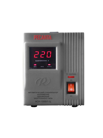 Стабилизатор напряжения однофазный Ресанта ACH 1500/1-Ц