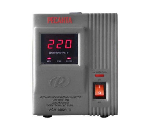 Стабилизатор напряжения однофазный Ресанта ACH 1500/1-Ц