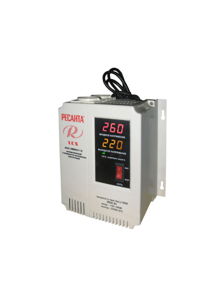Стабилизатор напряжения Ресанта АСН 2000 Н/1-Ц Lux 