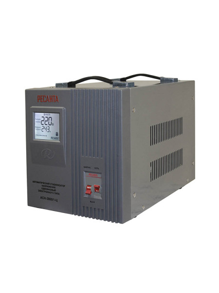 Стабилизатор напряжения однофазный Ресанта АСН 3000/1-Ц