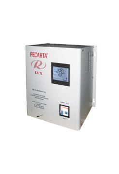 Стабилизатор напряжения Ресанта АСН 8000 Н/1-Ц Lux