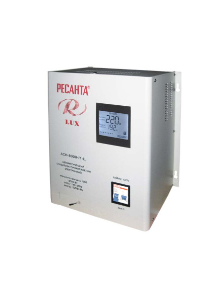 Стабилизатор напряжения Ресанта АСН 8000 Н/1-Ц Lux