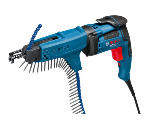 Сетевой шуруповерт Bosch GSR 6-45 TE + MA 55 Professional