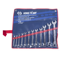 Набор комбинированных ключей, 6-22 мм, 12 предметов KING TONY 1272MR