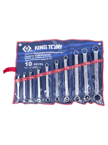 Набор накидных ключей, 6-32 мм, 10 предметов KING TONY 1710MR