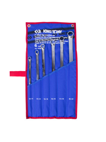 Набор накидных ключей, 10-24 мм, 6 предметов KING TONY 1F06MRN