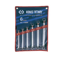 Набор накидных ключей, 6-17 мм, 6 предметов KING TONY 1706MR