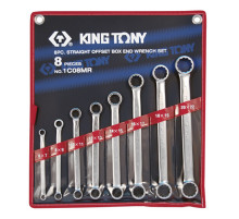 Набор накидных ключей, 6-22 мм 8 предметов KING TONY 1C08MR