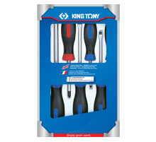 Набор отверток в коробке, 7 предметов KING TONY 30117MR