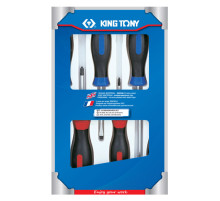 Набор отверток в коробке, 6 предметов KING TONY 31116MR