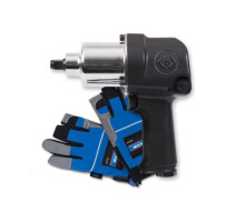 Гайковерт пневматический ударный 1/2", 881 Нм, KING TONY P33411-050E