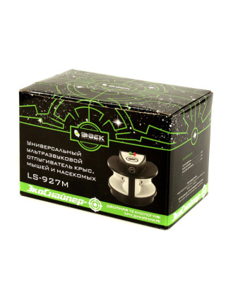 Универсальный ультразвуковой стационарный отпугиватель Экоснайпер LS-927M Универсальный ультразвуковой стационарный отпугиватель Экоснайпер LS-927M