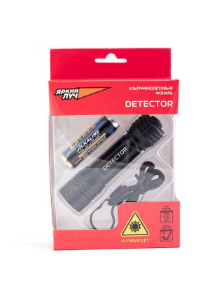 Фонарь ЯРКИЙ ЛУЧ UV-5 Detector 4606400105428