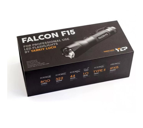 Фонарь ЯРКИЙ ЛУЧ YLP F15 Falcon 4606400105626