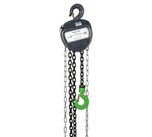 Ручная шестеренная стационарная таль EURO-LIFT ТВ 00000259 (0.5т, 3 м)