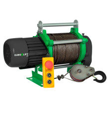 Лебедка электрическая EURO-LIFT KCD 00019830 (500/1000кг, 100/50м, 380 В)