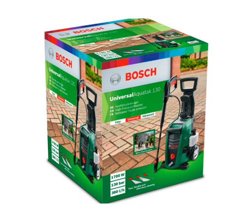 Очиститель высокого давления Bosch UniversalAquatak 130 Car Kit 0.615.992.61B