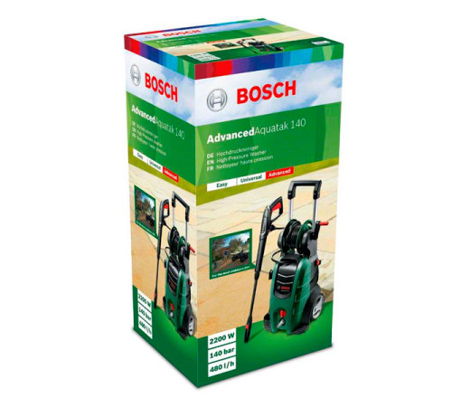 Очиститель высокого давления Bosch AdvancedAquatak 140 0.600.8A7.D00