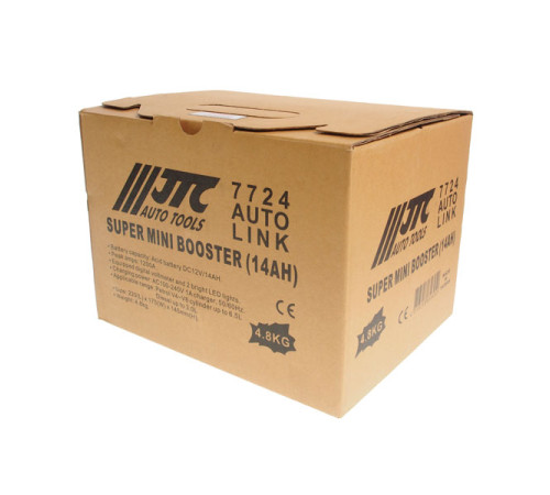 Пусковое устройство JTC мини, 12V/14Ah, 1200А 7724