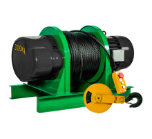 Электрическая лебедка EURO-LIFT KCD 00-00001881 (1500/3000 кг, 100/50 м, 380 В)