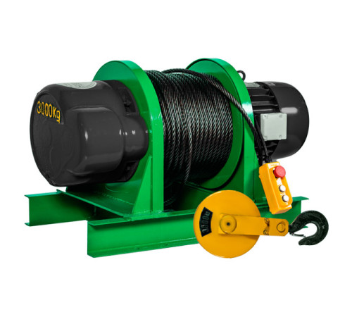 Электрическая лебедка EURO-LIFT KCD 00-00001880 (1500/3000 кг, 75/35 м, 380 В)