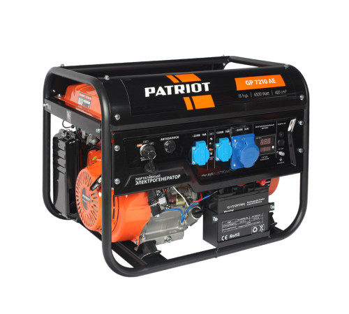 Бензиновый генератор Patriot GP 7210AE
