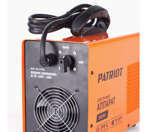 Сварочный инвертор Patriot 230 PFC