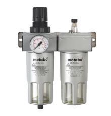 Фильтр-регулятор-маслёнка (1/4) FRL-180 Metabo 0901063869