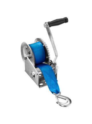 Ручная барабанная лебедка Зубр ПРОФЕССИОНАЛ ленточная 1,1т 10м 43115-1.1