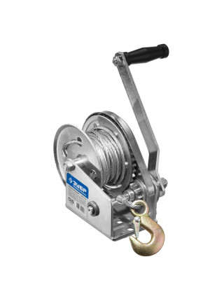 Ручная барабанная лебедка Зубр ПРОФЕССИОНАЛ 0,5т 8м 43117-0.5