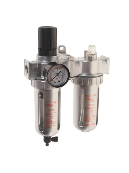 Блок подготовки воздуха с пластиковым переключателем 3/8 JTC JW0889-803 Блок подготовки воздуха с пластиковым переключателем 3/8 JTC JW0889-803