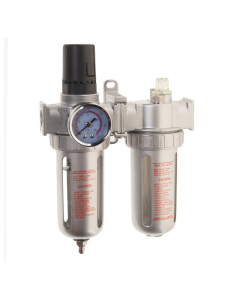 Блок подготовки воздуха с металлическим переключателем 3/8 JTC JW0889-833 Блок подготовки воздуха с металлическим переключателем 3/8 JTC JW0889-833
