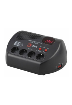 Компактный стабилизатор напряжения ЭРА СНК-500-М, м.д., 160-260В/220В, 500ВА Б0031066