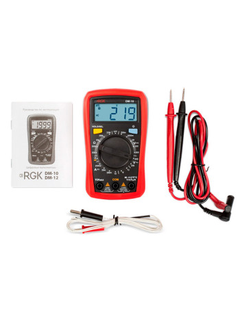 Цифровой мультиметр RGK DM-10