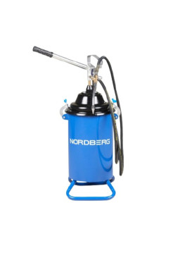 Установка для раздачи густой смазки NORDBERG ручная, 12 л N5012