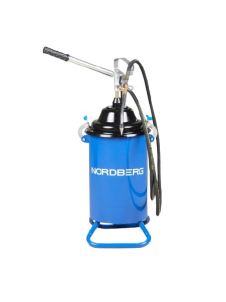 Установка для раздачи густой смазки NORDBERG ручная, 12 л N5012