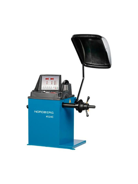 Балансировочный станок с ручным вводом параметров NORDBERG синий 4524C(B)