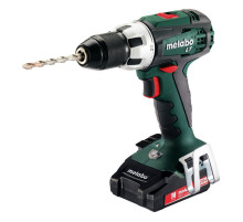 Аккумуляторный винтоверт Metabo BS 18 LT Set с набором оснастки 602102600