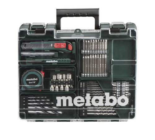 Аккумуляторный винтоверт Metabo BS 18 с набором оснастки 602207880