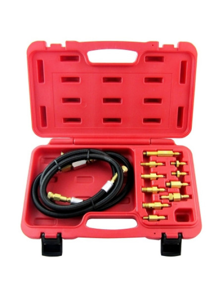 Набор для тестирования топливных систем впрыска европейских автомобилей, кейс, 15 предметов МАСТАК 120-03015C