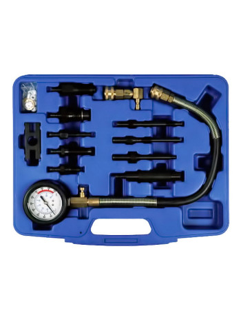 Компрессометр дизельный с насадками для легковых автомобилей Мастак 120-11070С