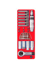 Набор демонтажный с ударной отвёрткой, ложемент, 24 предмета МАСТАК 5-19424