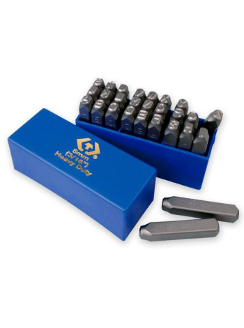 Буквенные клейма латиница 5мм KING TONY 11427SQ05