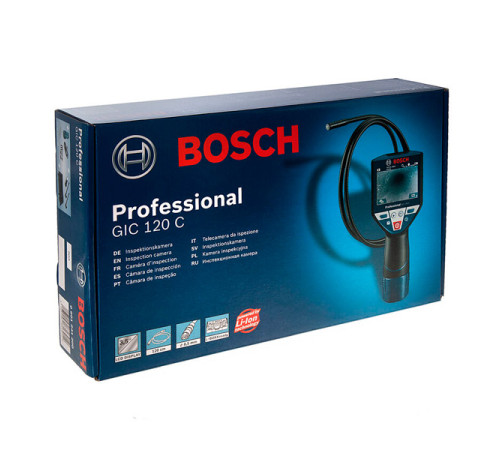 Аккумуляторная инспекционная камера Bosch GIC 120 C 0.601.241.200