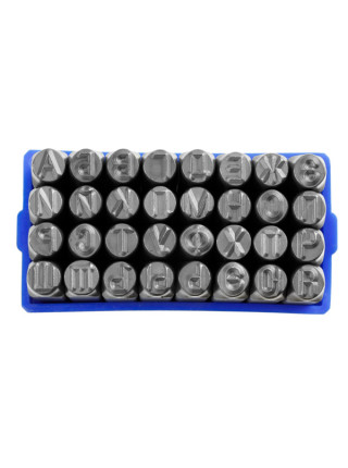 Буквенные клейма кириллица 8мм Зубр 21503-08