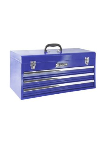 Инструментальный ящик 3 полки, синий МАСТАК 511-03530B