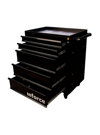 Инструментальная тележка, 5 ящиков 745х465х825 Inforce 06-01-14